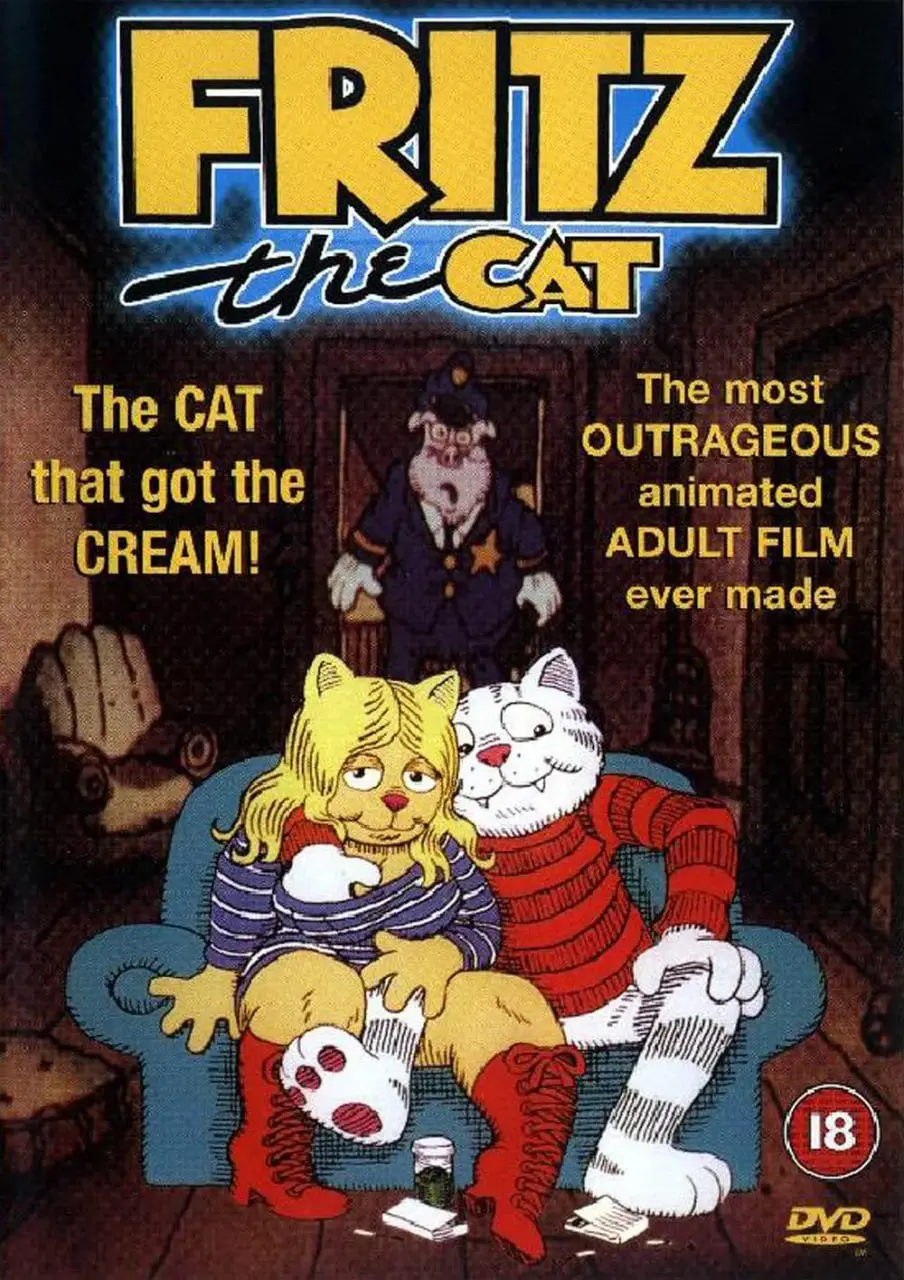 《怪猫菲力兹》：一部挑战底线的成人动画，狂野又深刻的反叛之歌！